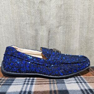 Stacy Adams Cyrano Blue Loafers